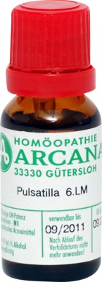 PULSATILLA LM 6 Dilution 10 ml Dilution
