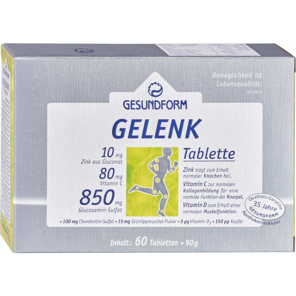 GESUNDFORM Gelenk-Tabletten 60 St Tabletten