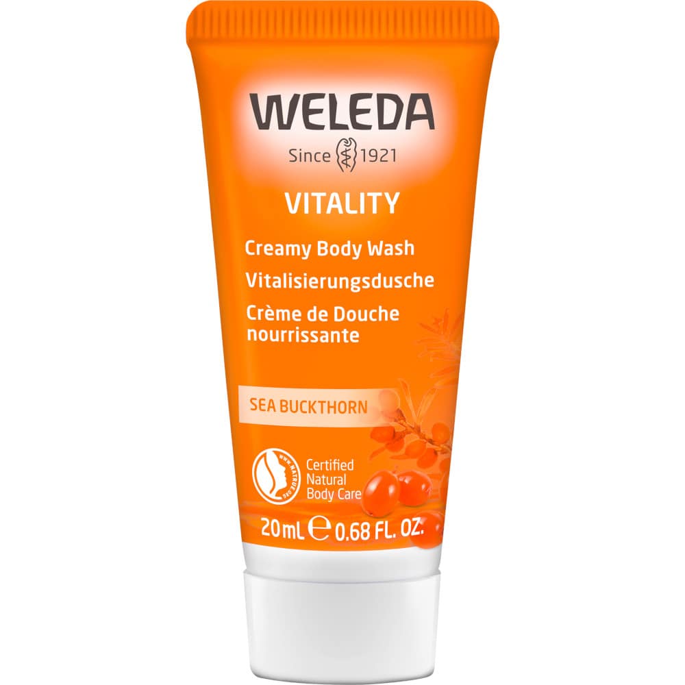 Weleda Vitality Vitalisierungsdusche Sanddorn 20 ml Duschgel