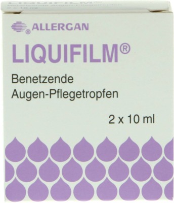 LIQUIFILM Benetzende Augen Pflegetropfen 2X10 ml Augentropfen