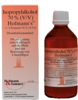 ISOPROPYLALKOHOL 70% V/V Hofmann's 500 ml Lösung