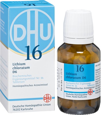 DHU Schüssler-Salz Nr. 16 Lithium chloratum D 6 Tabletten 200 St Tabletten