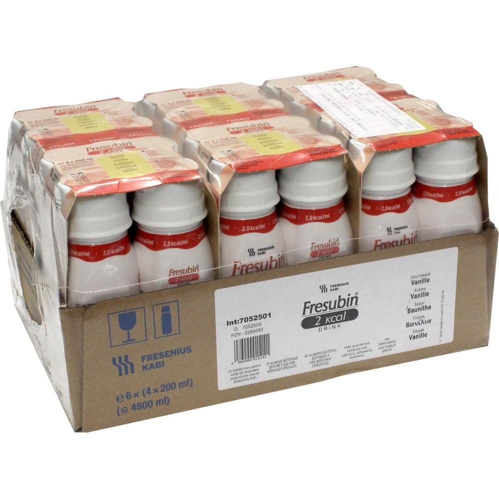 Fresubin 2 KCAL Drink Vanille Geschmack  24X200 ml Lösung
