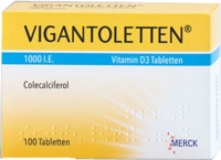 VIGANTOLETTEN 1.000 I.E. Vitamin D3 Tabletten 100 St Tabletten