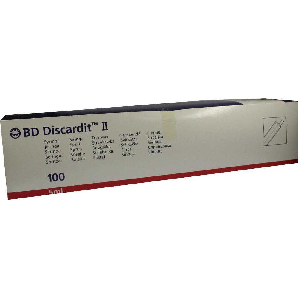 BD DISCARDIT II Spritze 5 ml 100X5 ml Spritzen