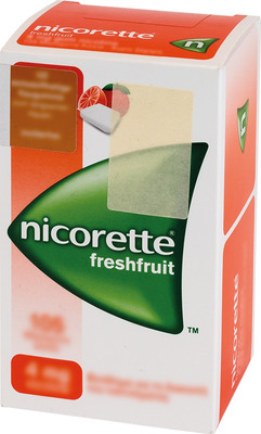 NICORETTE 4 mg freshfruit Kaugummi 105 St Kaugummi