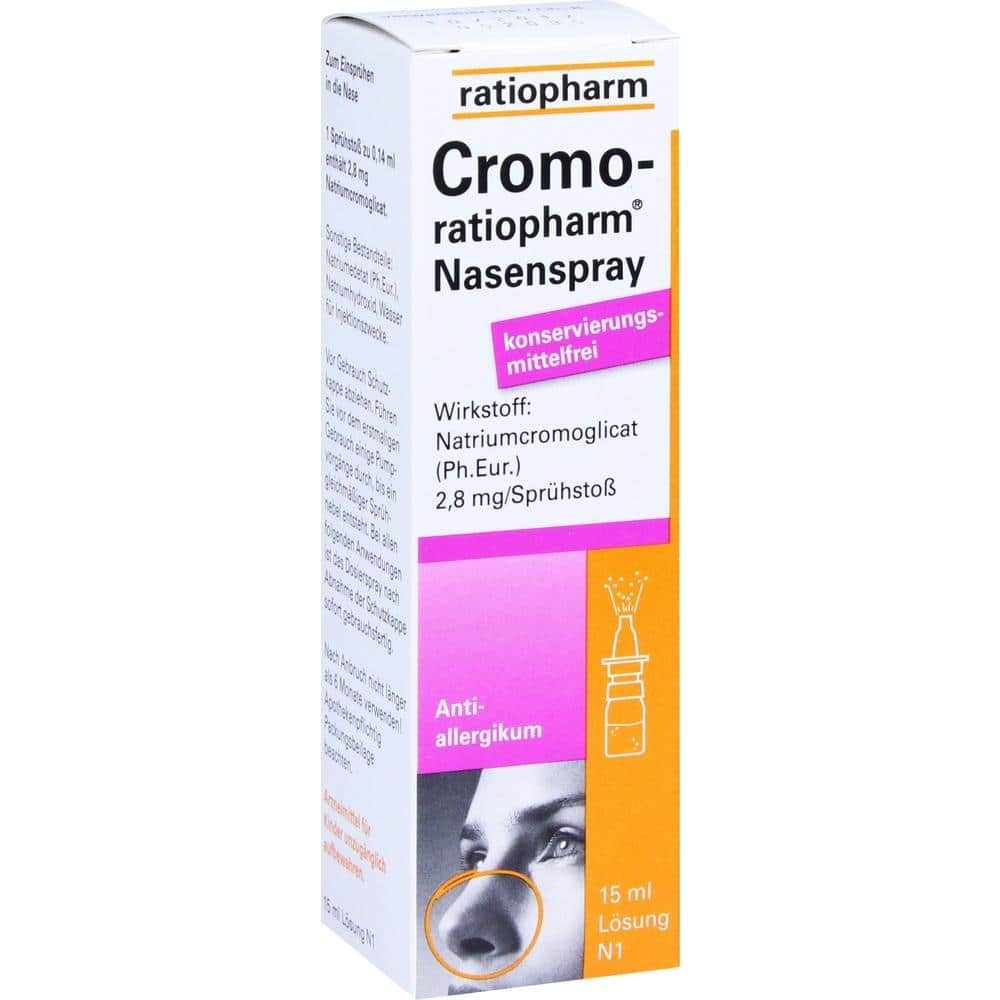 Cromo-ratiopharm Nasenspray Heuschnupfen 15 ml Nasendosierspray