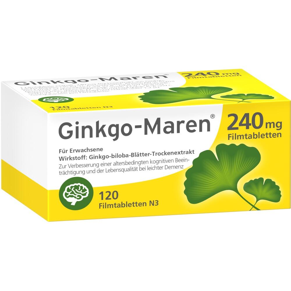 Ginkgo-Maren 240mg 120 St Filmtabletten