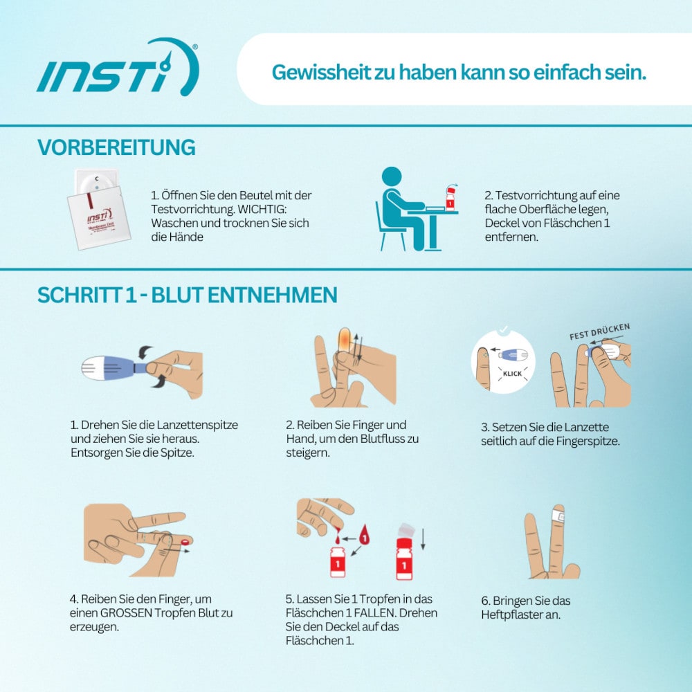 Hiv-Selbsttest Insti 1 St Test