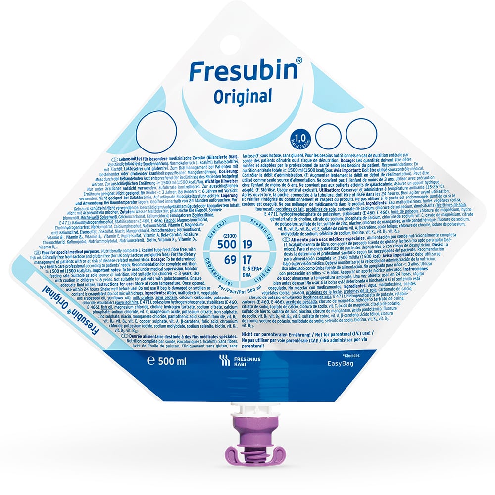 Fresubin Original Easy Bag 15X500 ml Flüssigkeit 15X500 ml