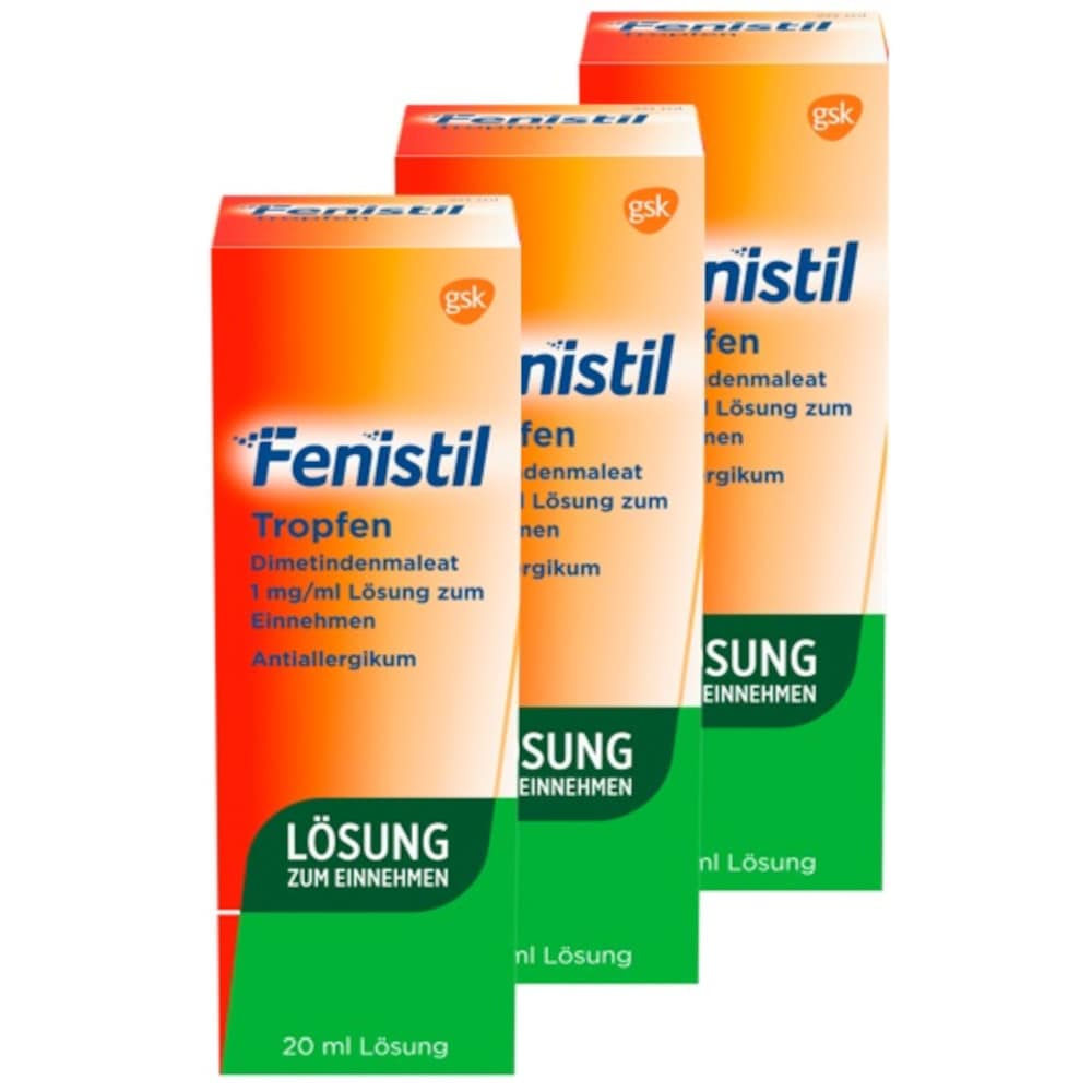 Fenistil Tropfen 3X20 ml Lösung zum Einnehmen