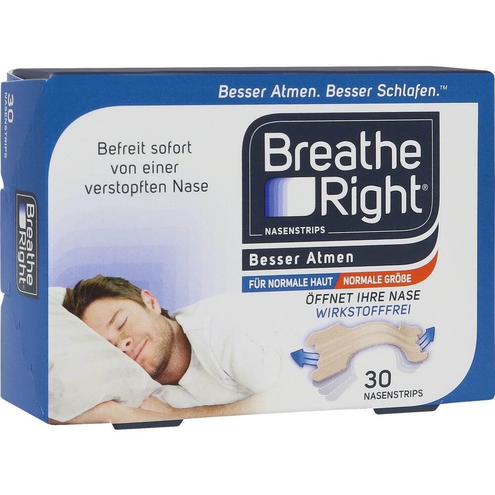 Besser Atmen Breathe Right Nasenpflaster Beige Normal 30 St Pflaster