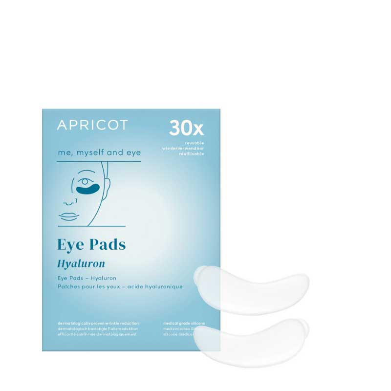 APRICOT Augen Pads mit Hyaluron, wiederverwendbar 2 St