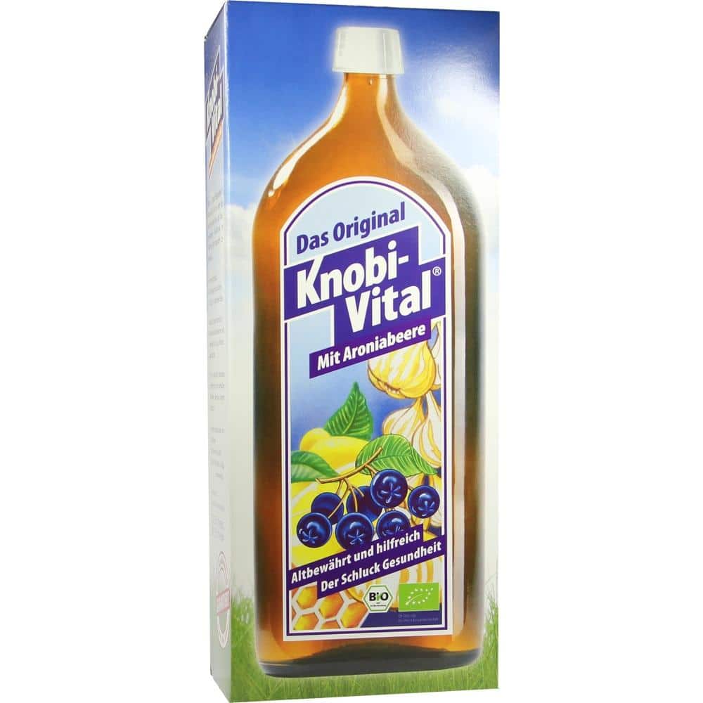 KNOBIVITAL mit Aroniabeere Bio 960 ml Flaschen