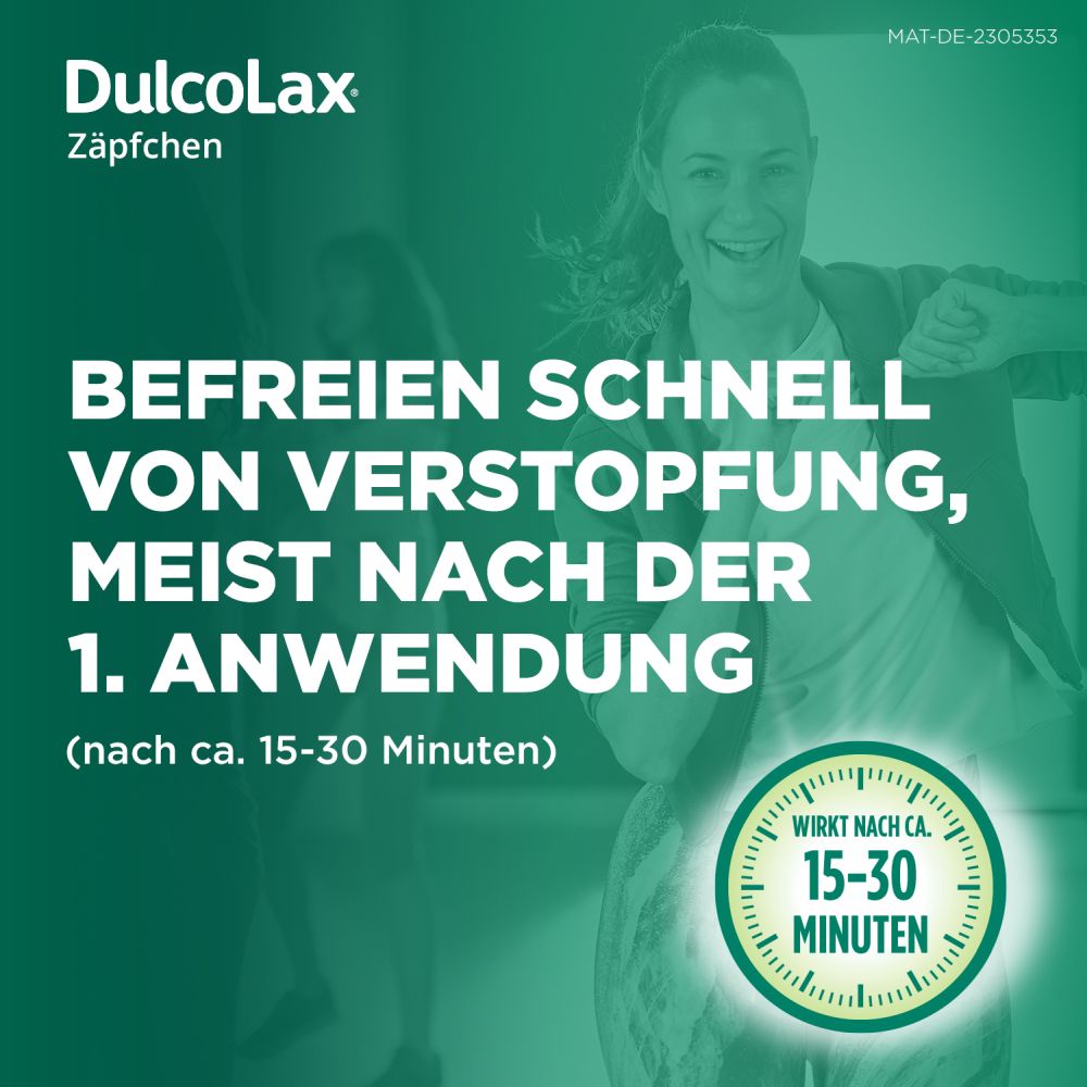 Dulcolax Zäpfchen - Abführmittel bei Verstopfung  30 St Suppositorien