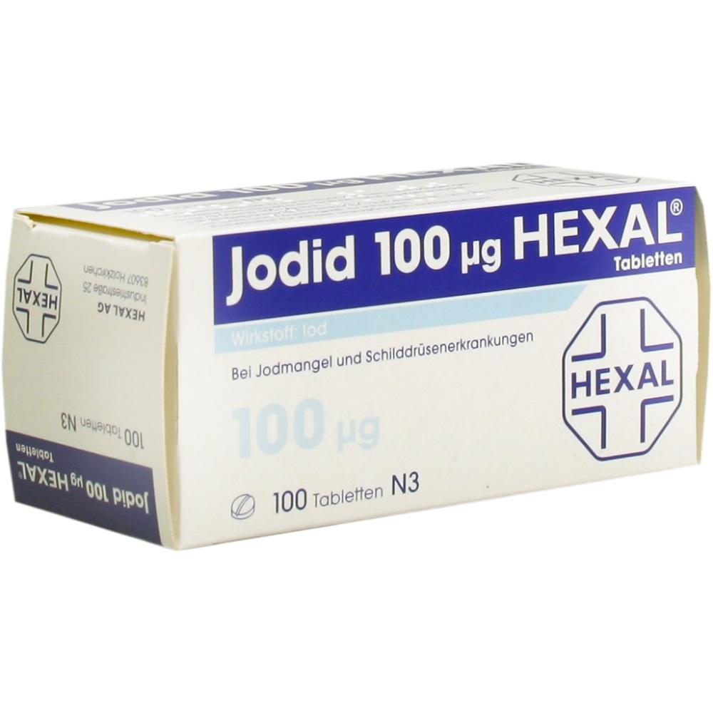 Jodid 100μg HEXAL 100 St Tabletten