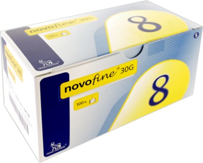 NOVOFINE 8 Kanülen 0,30x8 mm CPC 100 St Kanüle