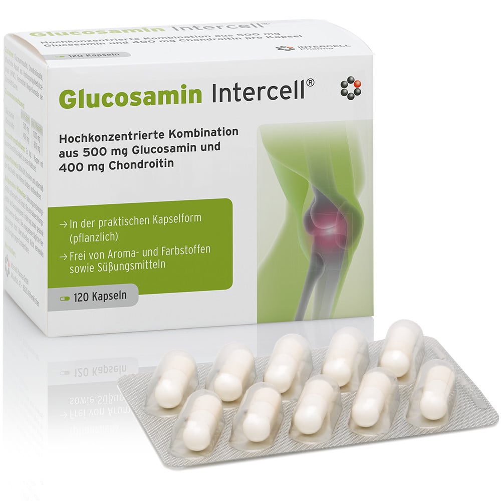 GLUCOSAMIN INTERCELL Kapseln 120 St Kapseln