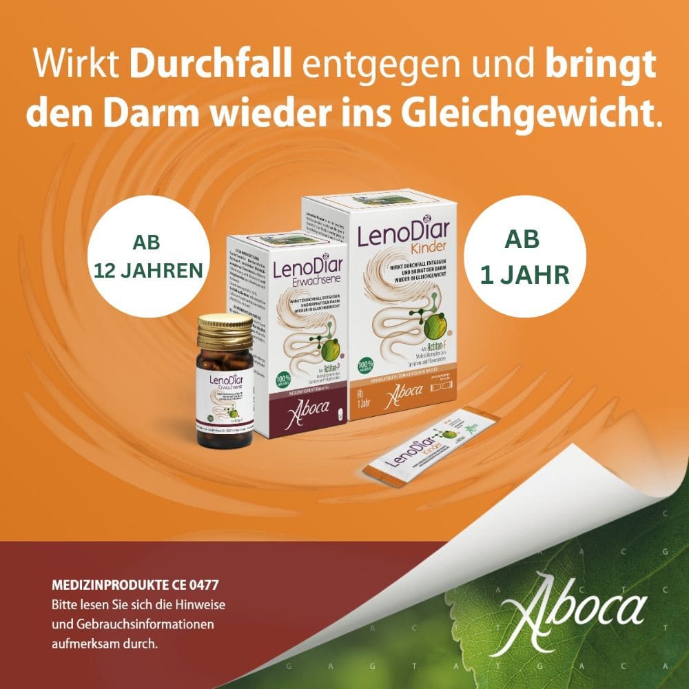 LenoDiar Erwachsene bei Durchfall 20 St Kapseln
