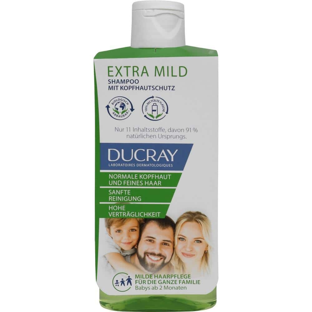 DUCRAY EXTRA MILD Shampoo mit Kopfhautschutz 200 ml Shampoo