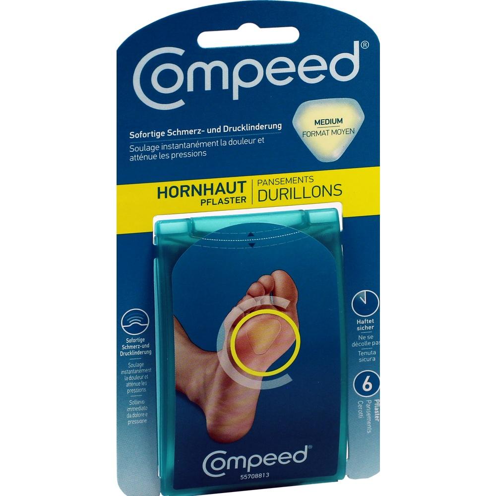 COMPEED Hornhaut Pflaster 6 St Pflaster