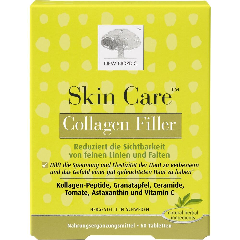 NEW NORDIC Skin Care Collagen Filler  60 St Tabletten