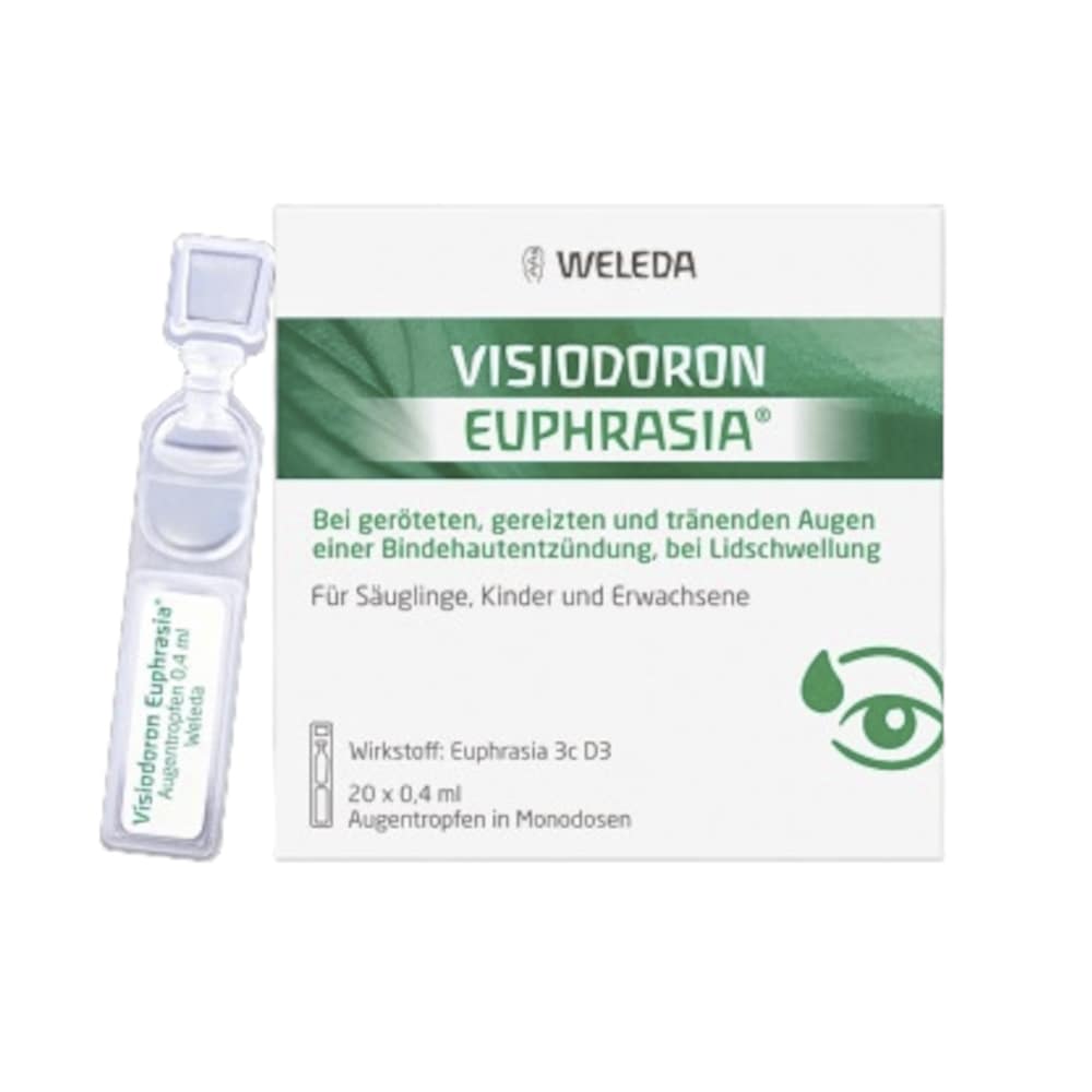 WELEDA VISIODORON EUPHRASIA 20X0.4 ml Augentropfen