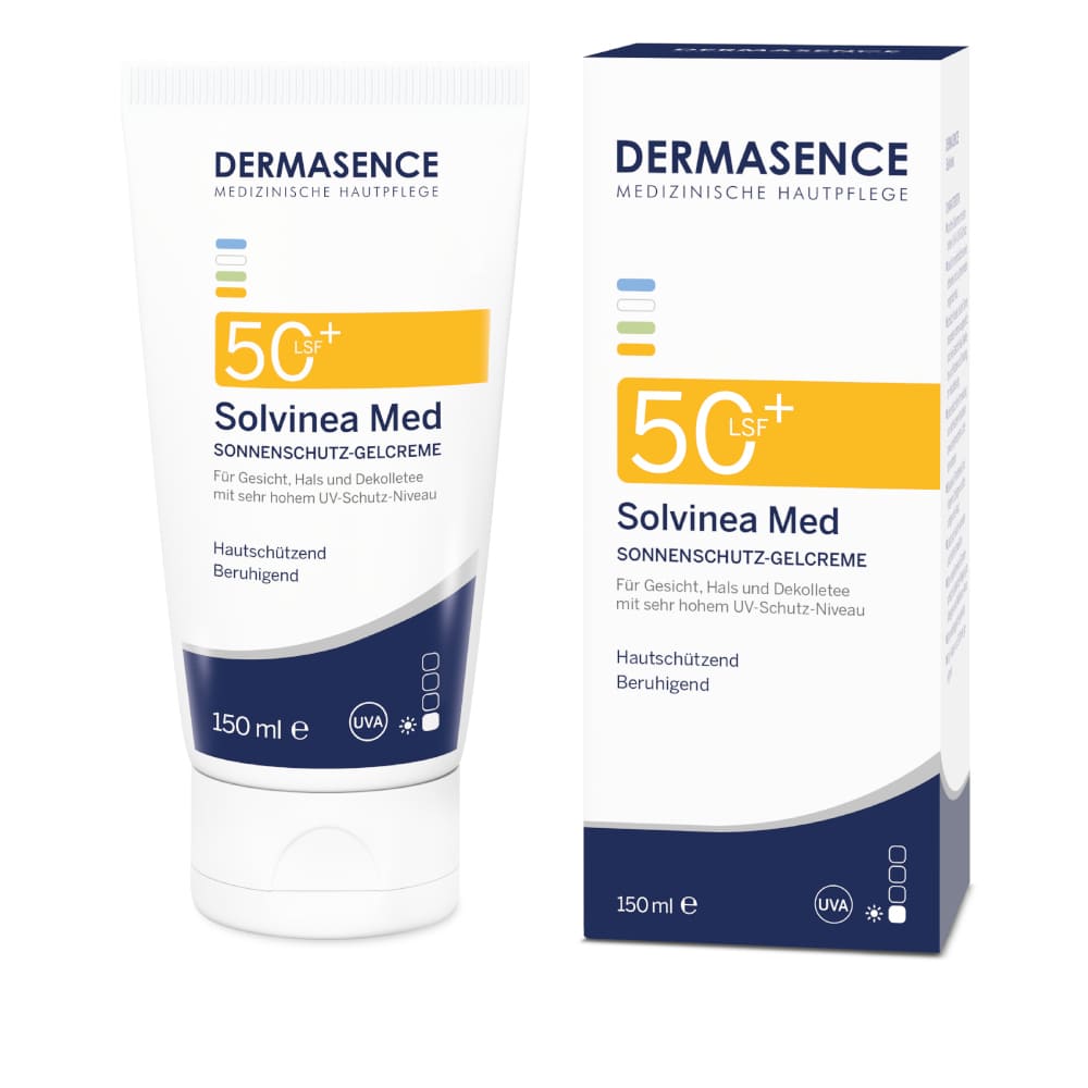 DERMASENCE Solvinea Med LSF 50+ Creme 150 ml Creme