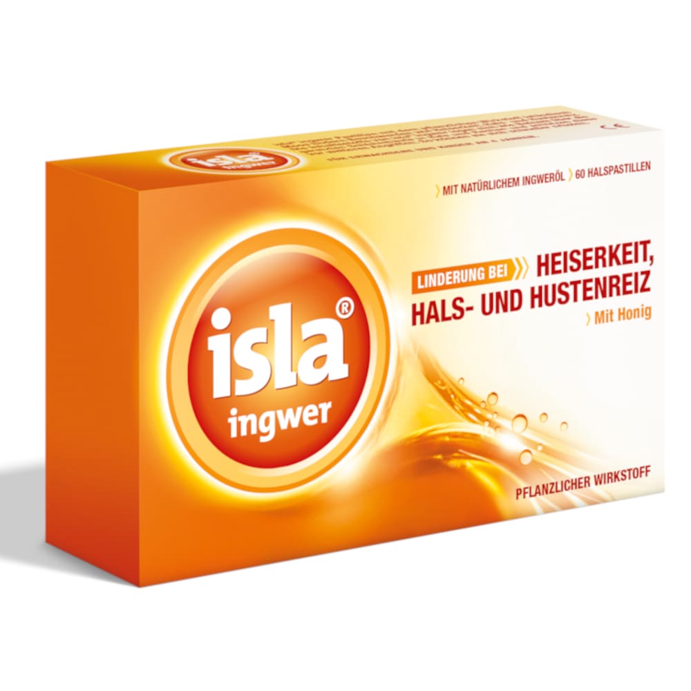 isla ingwer Halspastillen 60 St Pastillen