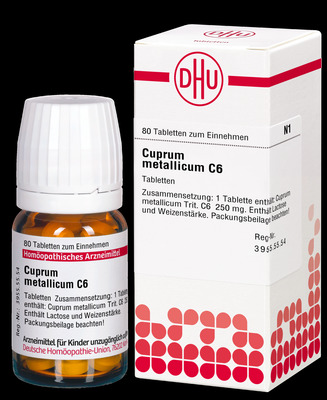 CUPRUM METALLICUM C 6  80 St Tabletten