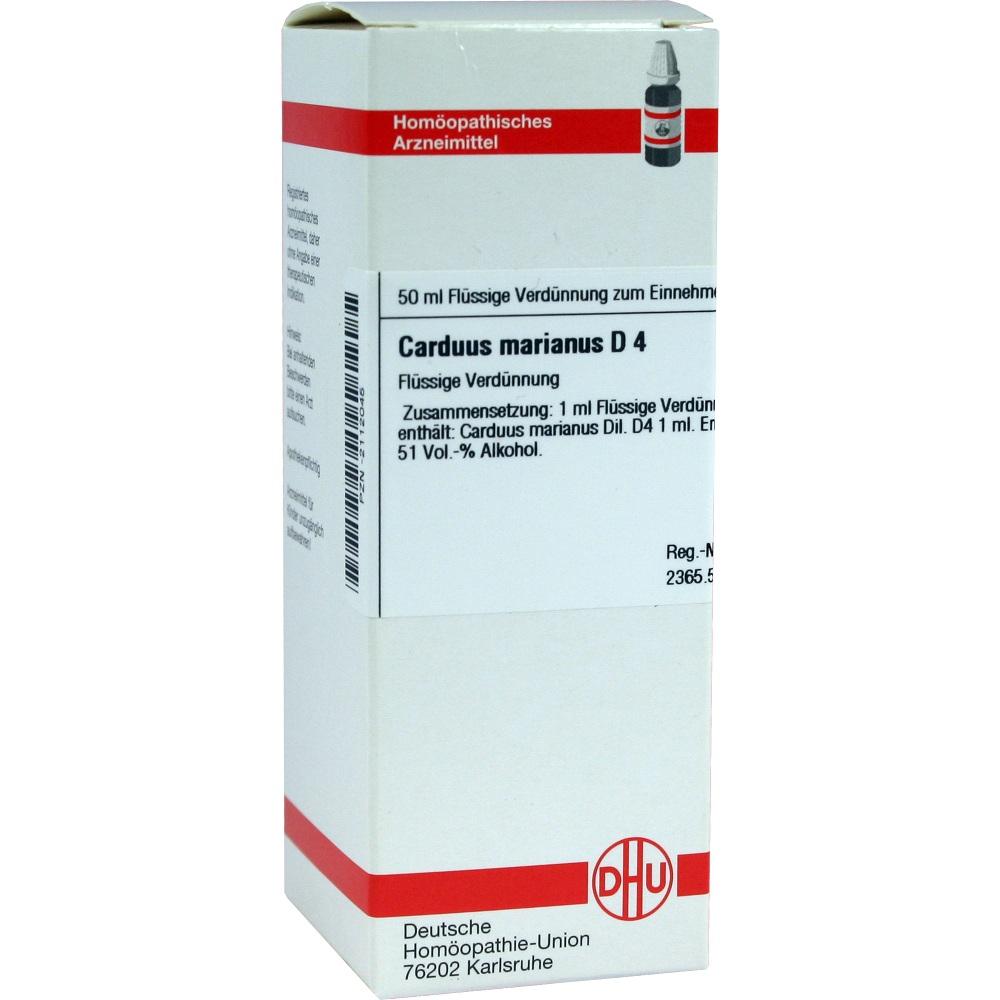 CARDUUS MARIANUS D 4 Dilution 50 ml Dilution