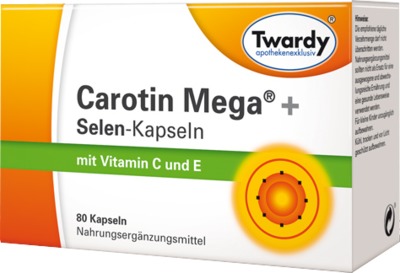 CAROTIN MEGA+Selen Kapseln 80 St Kapseln