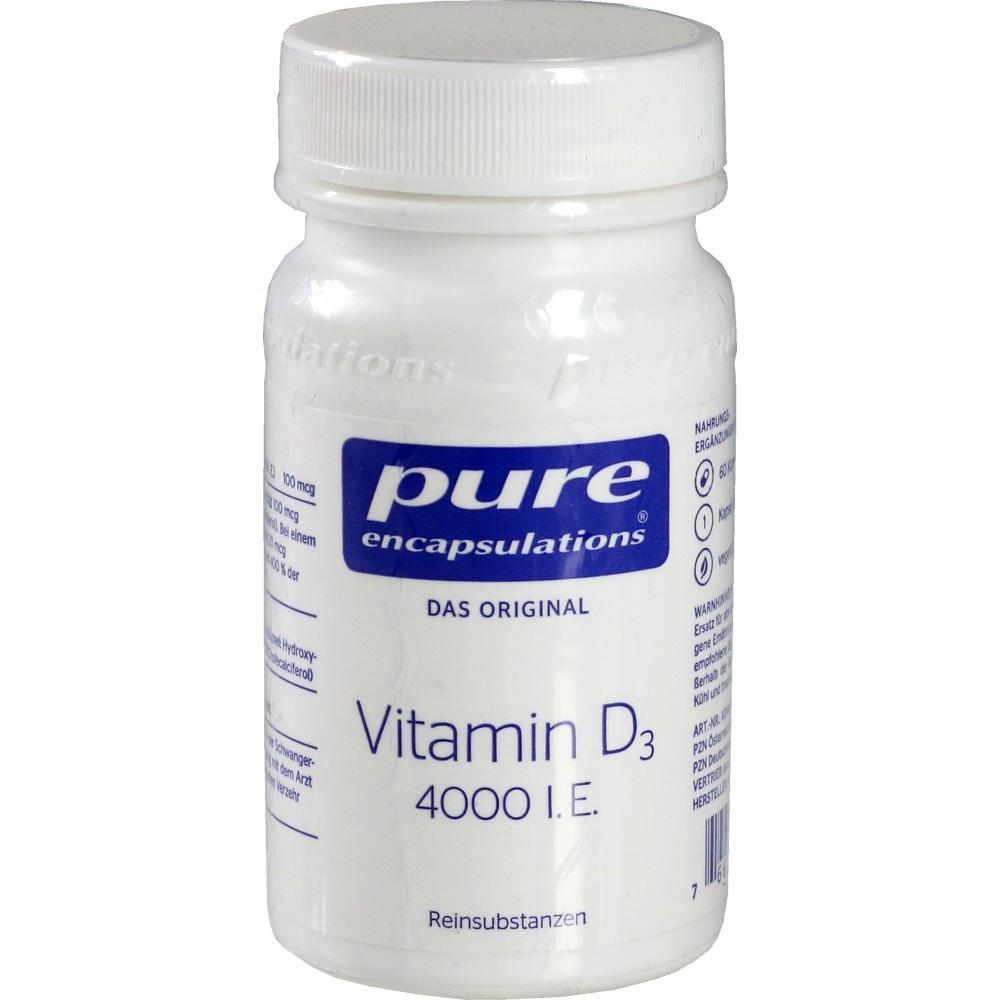pure encapsulations Vitamin D3 4000 I.E.  60 St Kapseln