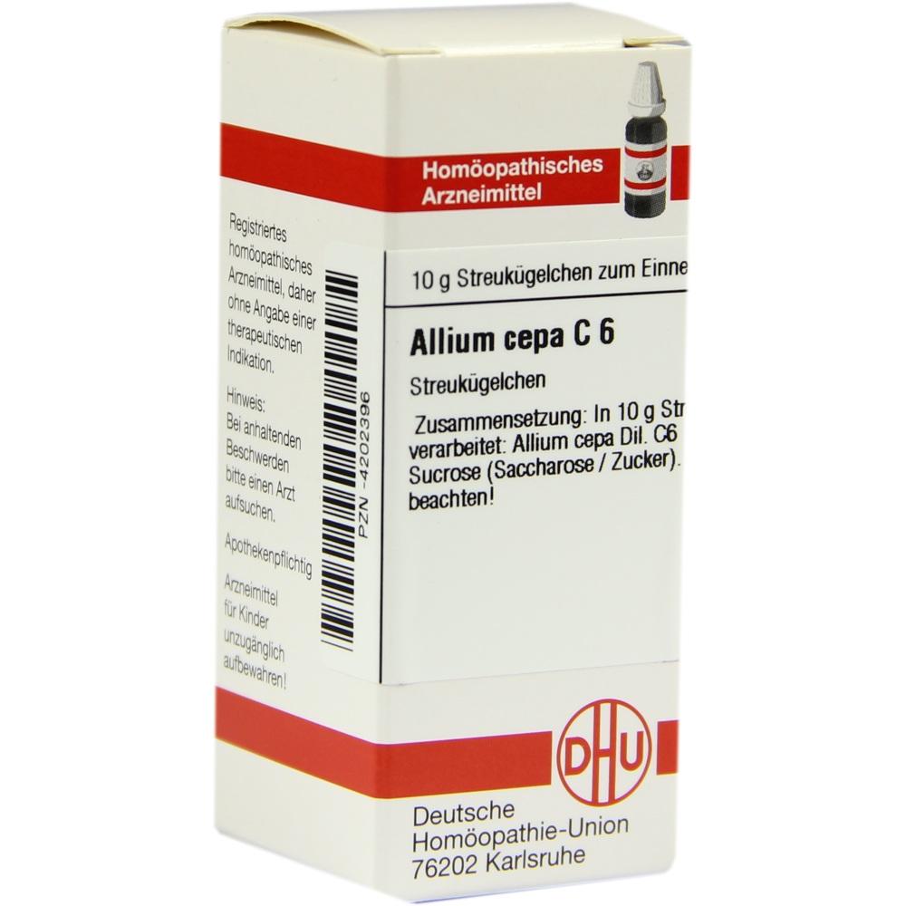ALLIUM CEPA C 6 Globuli 10 g Globuli