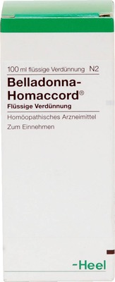 BELLADONNA HOMACCORD Tropfen 100 ml Tropfen