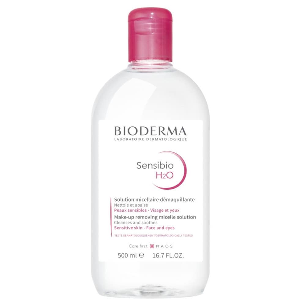 BIODERMA Sensibio H2O - Sanft reinigendes Mizellenwasser bei empfindlicher Haut 500 ml 500 ml Lösung