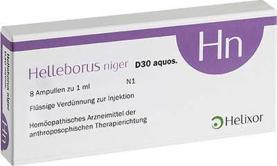 HELLEBORUS NIGER D 30 aquos.Ampullen 8 St Ampullen