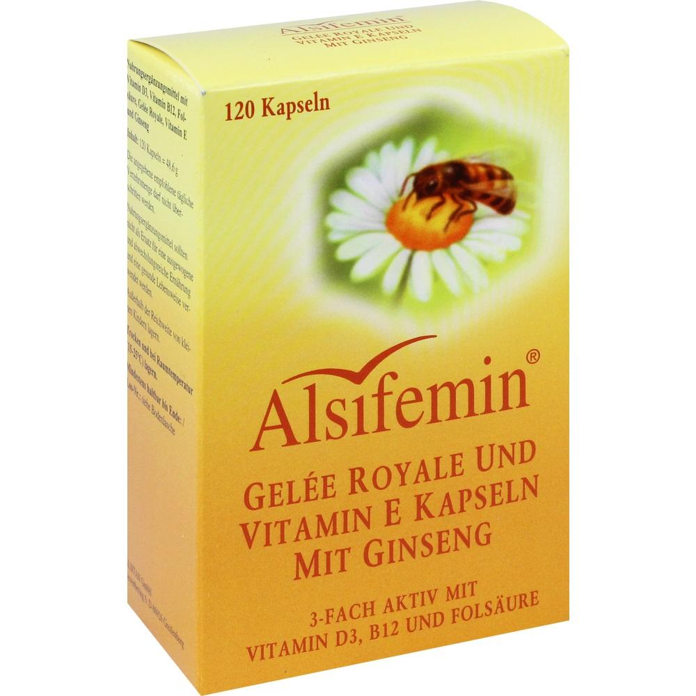 Alsifemin GELEE ROYALE UND VITAMIN E 120 St Kapseln