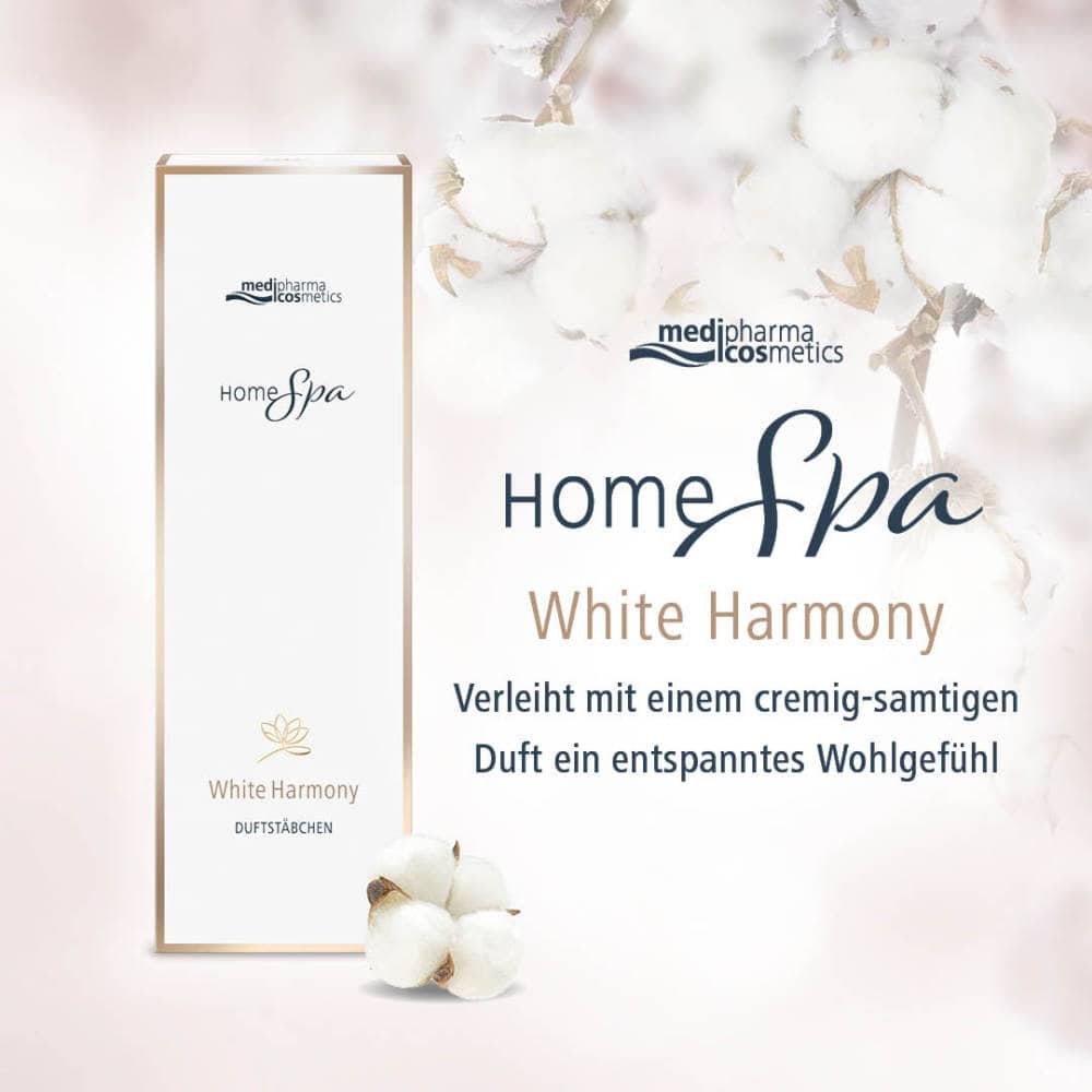 medipharma HOME Spa White Harmony DUFTSTÄBCHEN "Cotton" 100 ml
