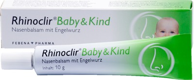 RHINOCLIR Baby & Kind Nasenbalsam mit Engelwurz 10 g Balsam