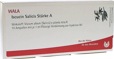 Iscucin Salicis Stärke A 10X1 ml Ampullen