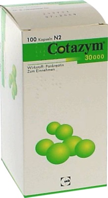 Cotazym 30000 100 St Kapseln magensaftresistent