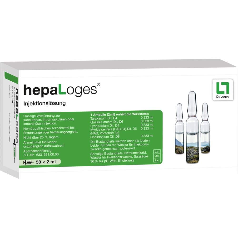 hepaLoges Injektionslösung 50X2 ml Ampullen