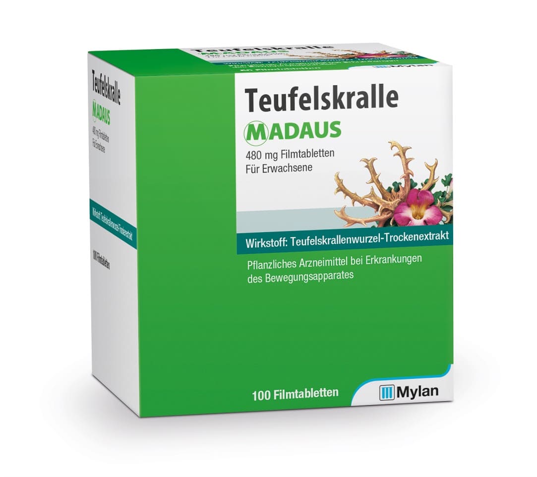 Teufelskralle MADAUS 100 St Filmtabletten