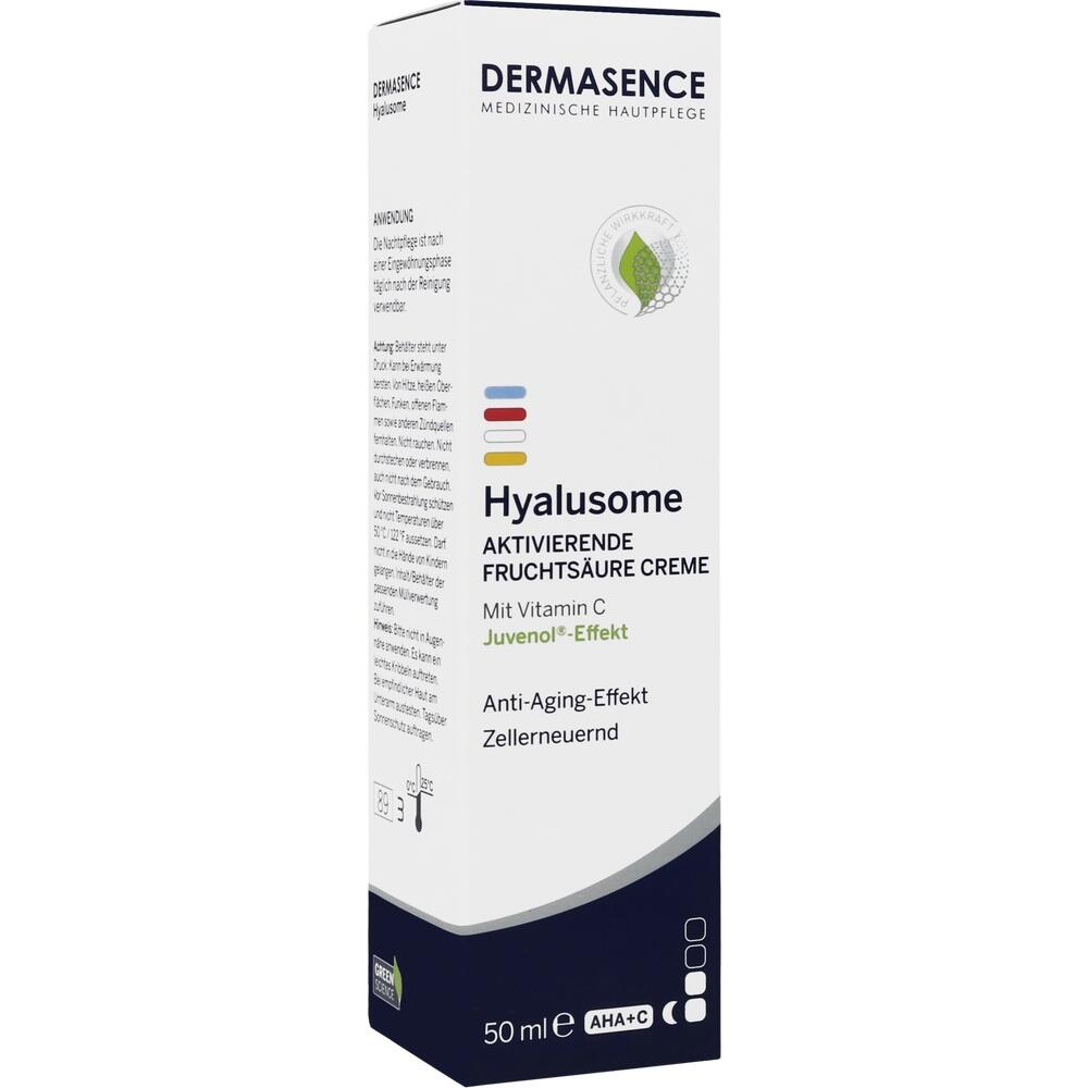 DERMASENCE Hyalusome AKTIVIERENDE FRUCHTSÄURE-CREME 50 ml Creme