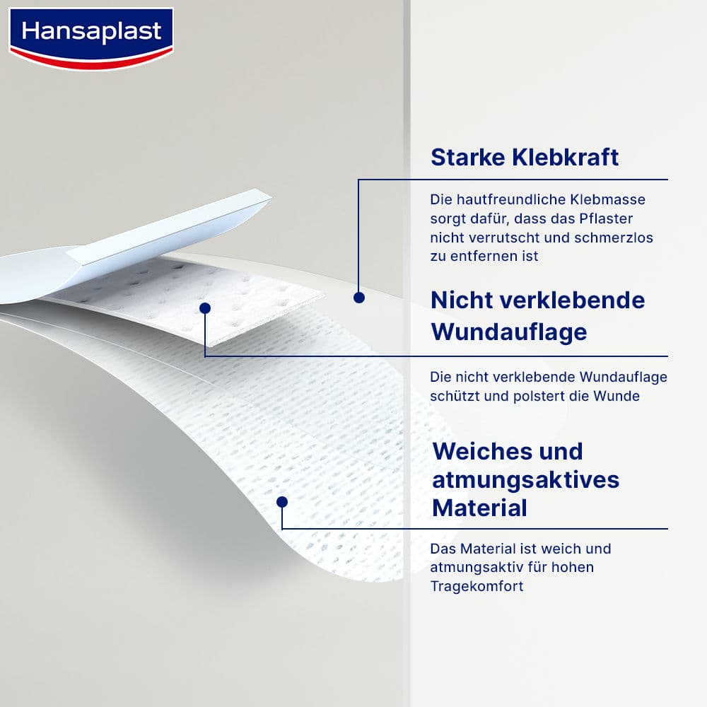 Hansaplast SENSITIVE XL 5 St Pflaster