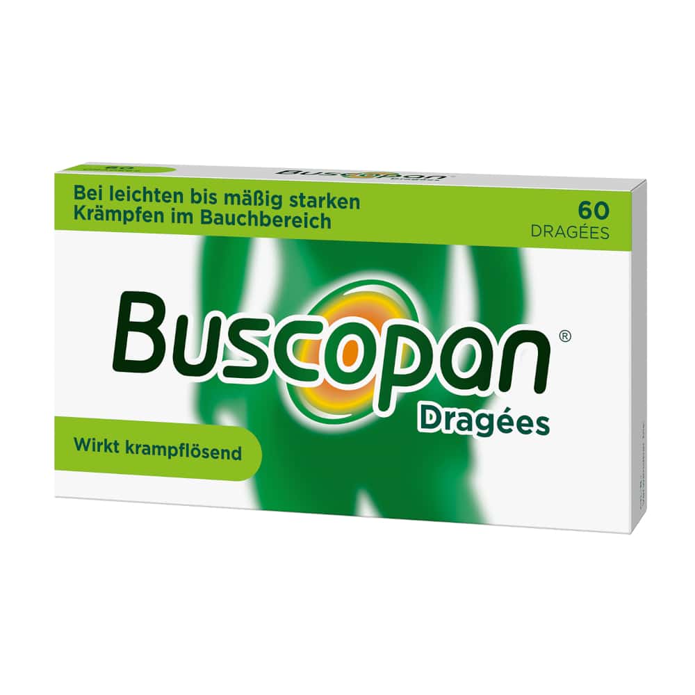 Buscopan Dragees - wirkt krampflösend  60 St Überzogene Tabletten