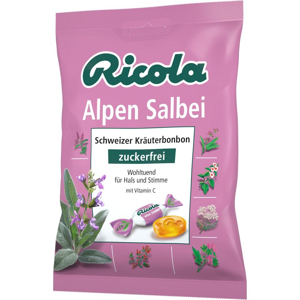 Ricola Alpen Salbei zuckerfrei 75 g Bonbons