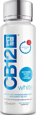 CB12 white MUNDSPÜLUNG SOFT PEPPERMINT ALKOHOLKFREI 250 ml Spüllösung