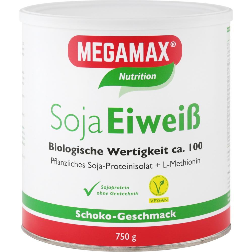 MEGAMAX Soja Eiweiß Schoko Pulver 750 g Pulver